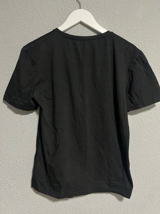 Camiseta Básica Zara Negra Talla M