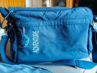 Borsa neonato Brevi blu