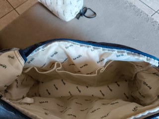 Borsa neonato Brevi blu