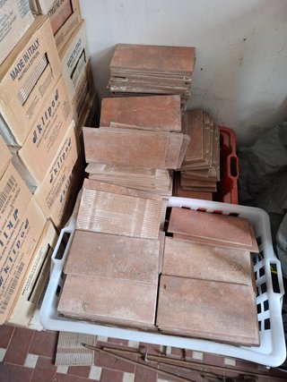 Nuove Piastrelle Klinker Rosso Antico Random