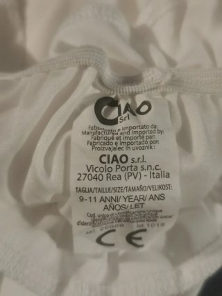 Vestito da pirata bambina Corsaro nero carnevale