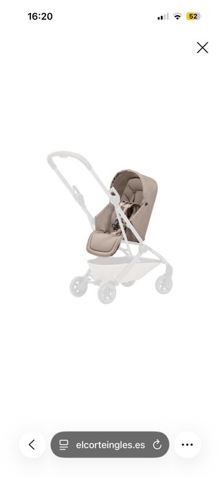 Joolz Aer 2 Nest to Seat - Sandy taupe