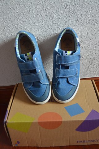 Zapatillas lona Pablosky niño, talla 35