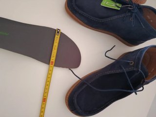 Zapatos barefoot hombre azul