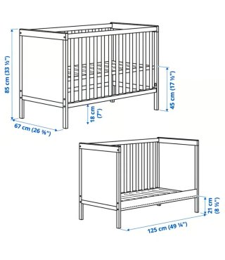 Cuna IKEA SUNDVIK