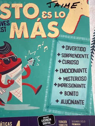Matemáticas 4, Segundo Ciclo Primaria, Fanfest