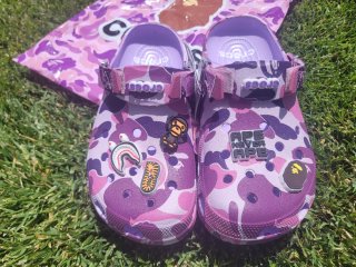Crocs Bape Camo Jibbitz