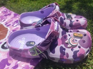 Crocs Bape Camo Jibbitz