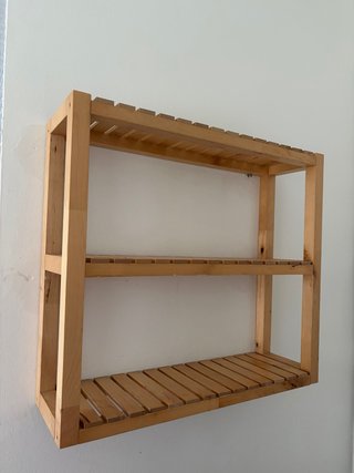 Estantería de madera IKEA 3 baldas