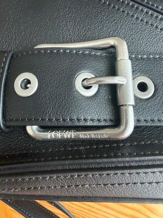 Loewe Puzzle Biker Small Negro