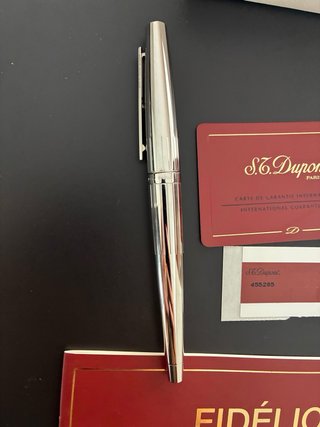 Bolígrafo S.T. Dupont Fidélio Plata