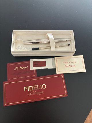 Bolígrafo S.T. Dupont Fidélio Plata