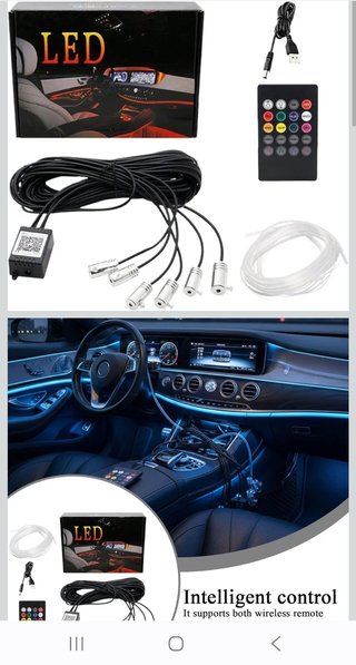 Luces LED Coche RGB Control APP