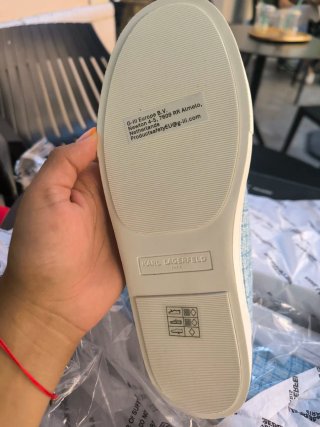 Zapatillas Karl Lagerfeld Mujer Azul/Plata