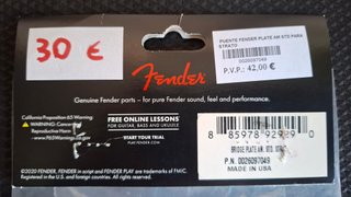 Placa Puente Fender y Silletas Guitarra Graph Tech
