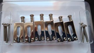 Placa Puente Fender y Silletas Guitarra Graph Tech