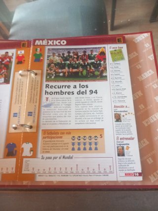Fichas Mundial Francia 98 Marca