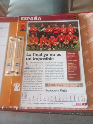 Fichas Mundial Francia 98 Marca