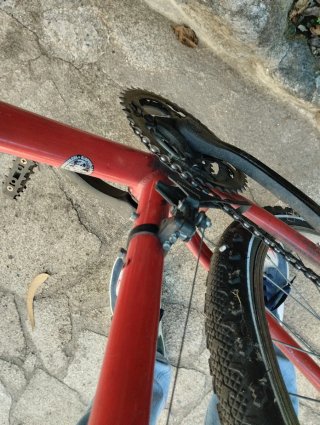 Bicicleta Aluminio Series Roja