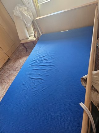 Cama ortopédica 105x190 con colchon antiescaras