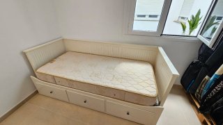 Estructura Diván Hemnes Ikea 3 cajones
