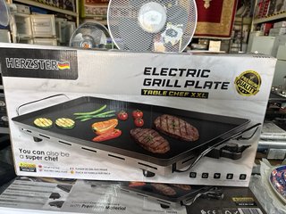 Plancha Eléctrica Herzster Table Chef XXL