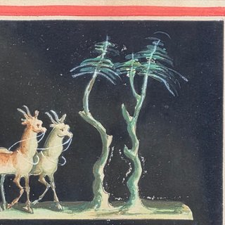 Ciro Iorio Dipinto Pompei Amorini Corsa in Biga XX