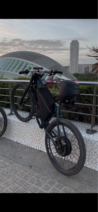 Bicicleta Eléctrica 72V 5000W