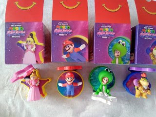 Set 6 Happy Meal The Super Mario Movie