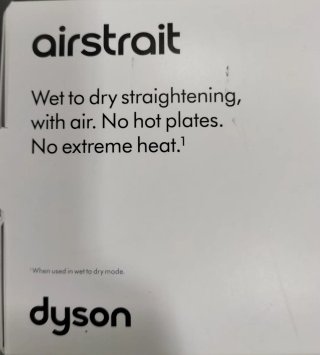 Piastra per capelli Dyson Airstrait Rosa e Viola