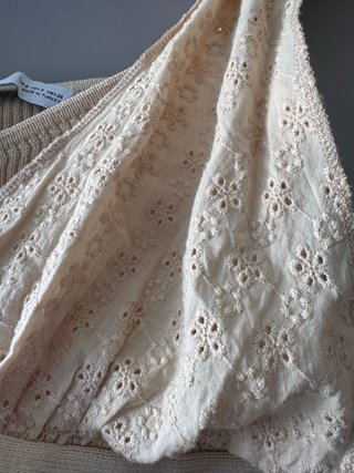 Top rustico zara talla s