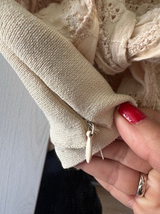 Top rustico zara talla s