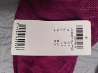Sujetador Chantelle Rosa 90C Encaje