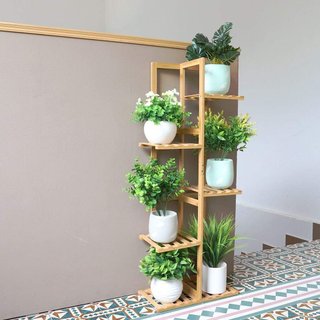 Estantería de bambú multiusos