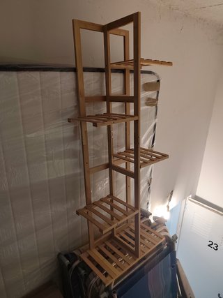 Estantería de bambú multiusos