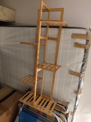 Estantería de bambú multiusos