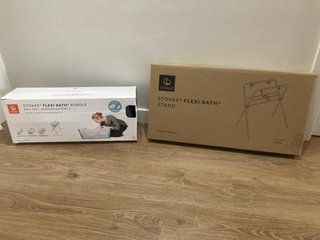 Bañera Stokke para bebé con cuchara