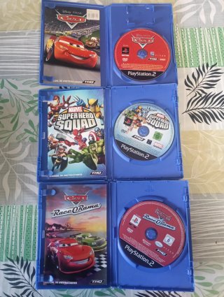 Lote 5 Juegos PS2 Disney Pixar