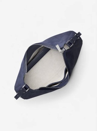 Mala de ombro Michael Kors azul nobuck | Nova