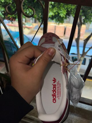 Zapatillas Adidas Samba Rosa y Blanco