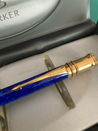 Bolígrafo Parker Duofold Lapislázuli