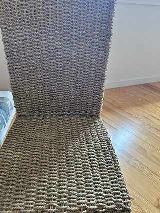 2 Sillas de ratàn y madera (URGE)precio por las 2