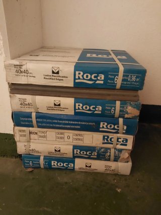 Baldosas Roca Rectificadas 40x40 cm