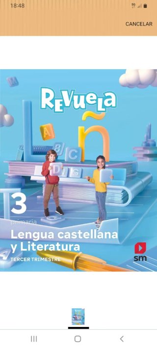 Libro lengua castellana Revuela