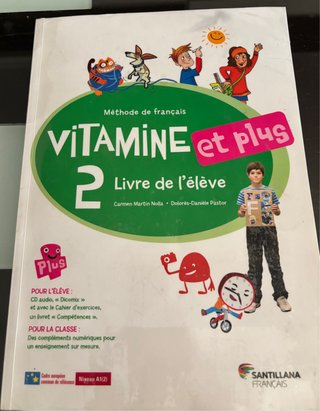 Libro de feances de 6º Vitamine et plus 2.
