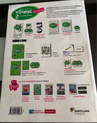 Libro de feances de 6º Vitamine et plus 2.