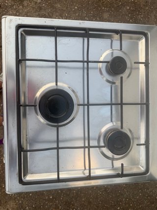 Cocina de gas 3 fuegos