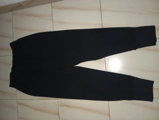 Pantalones largos negros mujer