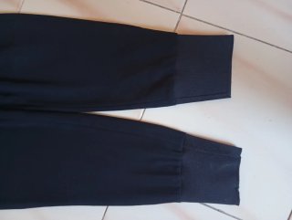 Pantalones largos negros mujer