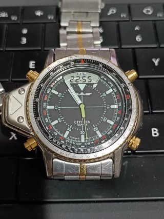 Orologio Citizen Aerochron Wingman Pilot Giappone
